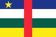 中央アフリカ共和国 Flag